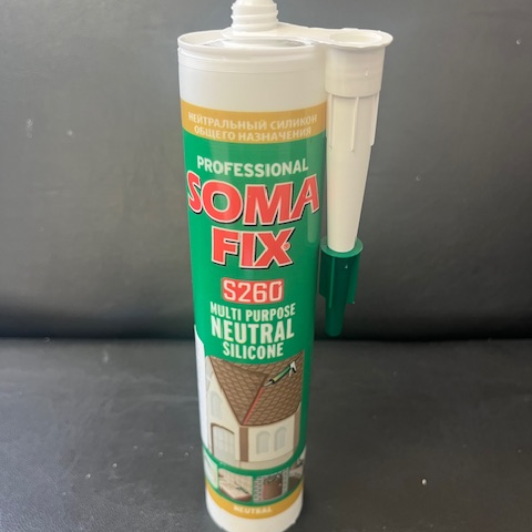 Somafix S260 Neutrális szilikon, színtelen